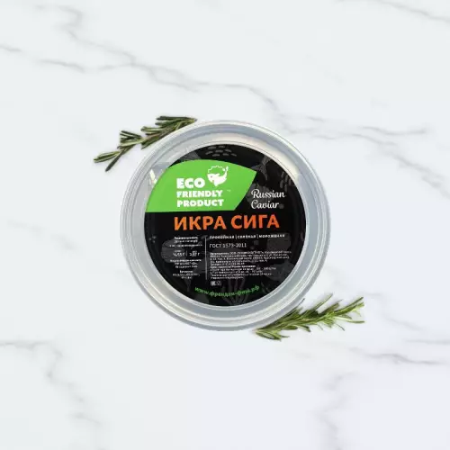 Икра сига малосольная, Россия, 200 г