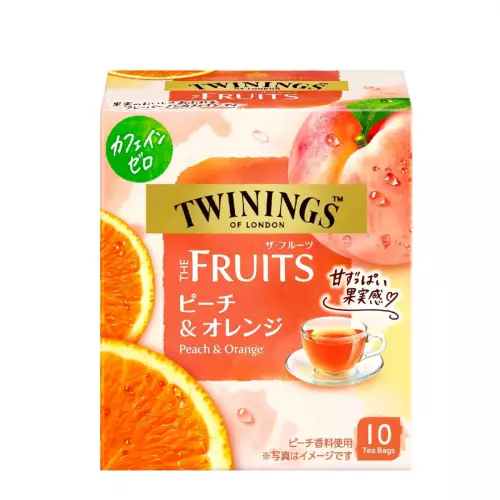 Чай Twinings персик и апельсин, Япония, 10 п, 20г