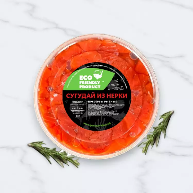 Сугудай из нерки, Россия, 500 г
