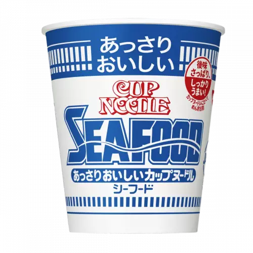 Лапша б/п Nissin Cup Noodle с морепродуктами, Япония, 75 г