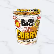 Лапша Nissin б/п Cup Noodle Big со вкусом карри, Япония, 1 шт