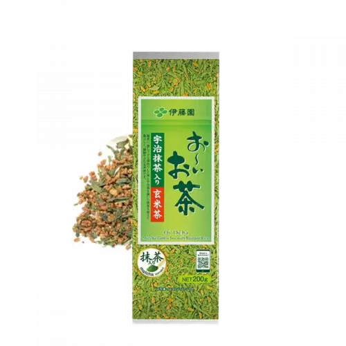 Зеленый листовой чай ITOEN с обжаренным рисом, Япония, 200 г