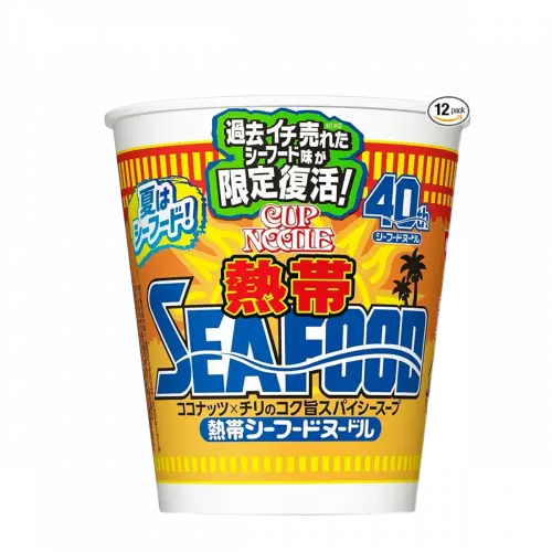 Cуп-лапша б/п Cup Noodles Tropical Seafood Big, Япония, 97 г