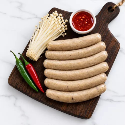 Купаты из осьминога с грибами и тимьяном, 1 шт