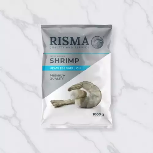 Креветка Risma королевская Ваннамэй 21/25 б/г в панцире, Индия, 1 кг