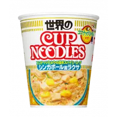 Cуп-лапша б/п Cup Noodle Nissin Лакса по-сингапурский, Япония, 121 г 