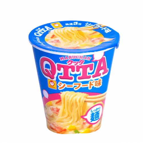 Лапша б/п «Маручан» QTTA c морепродуктами, Япония, 75 г