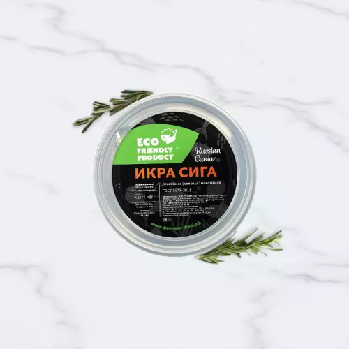 Икра сига малосольная, Россия, 200 г