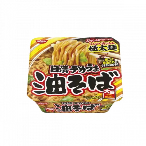 Суп-лапша б/п Nissin из свинины и соевого соуса, Япония, 130 г