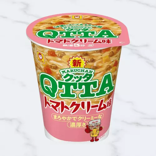 Лапша б/п QTTA со вкусом томатного крема, Япония, 79 г