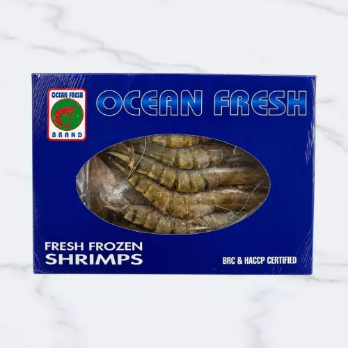 Тигровая креветка Ocean Fresh с головой с/м 13/15, Бангладеш, 1 кг