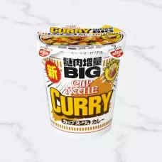 Лапша Nissin б/п Cup Noodle Big со вкусом карри, Япония, 1 шт Лапша Nissin б/п Cup Noodle Big со вкусом карри, Япония, 1 шт