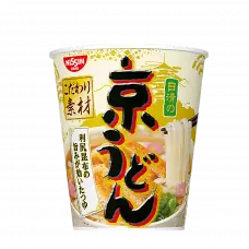 Суп-лапша б/п NISSIN удон по-кансайски с перцем и соевым соусом, Япония, 84 гр