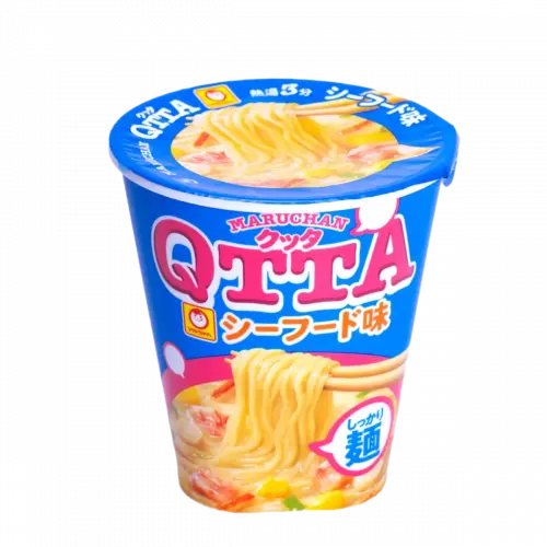 Лапша б/п «Маручан» QTTA c морепродуктами, Япония, 75 г