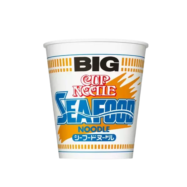 Суп-лапша быстрого приготовления NISSIN BIG с морепроду