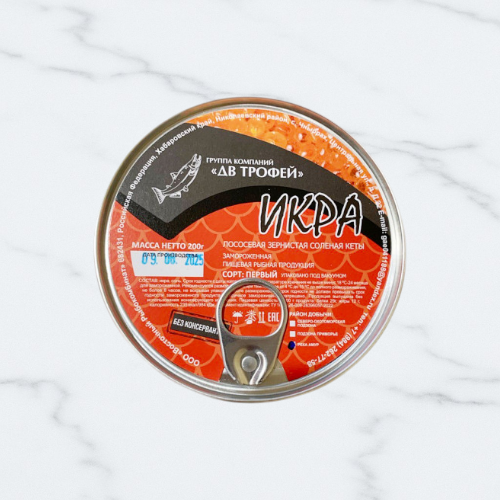 Икра кеты ш/з, Россия, 200 г